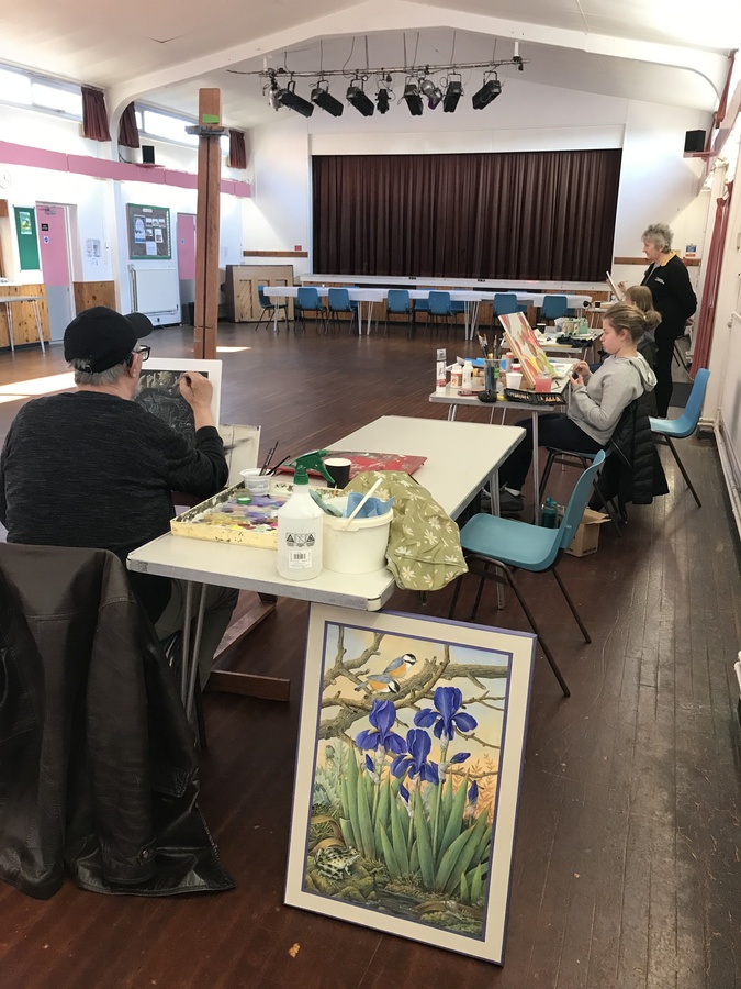 Painting day – February